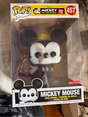 Disney Mickey The True Original Pop! Box Art - Yellow & Black